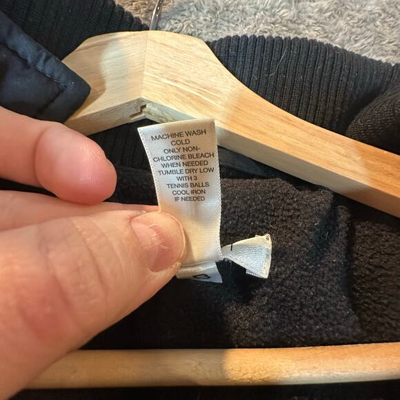 Ann Taylor Loft Down Filled Parka Long Coat Black Puffer Winter Jacket M Medium - Picture 9 of 10